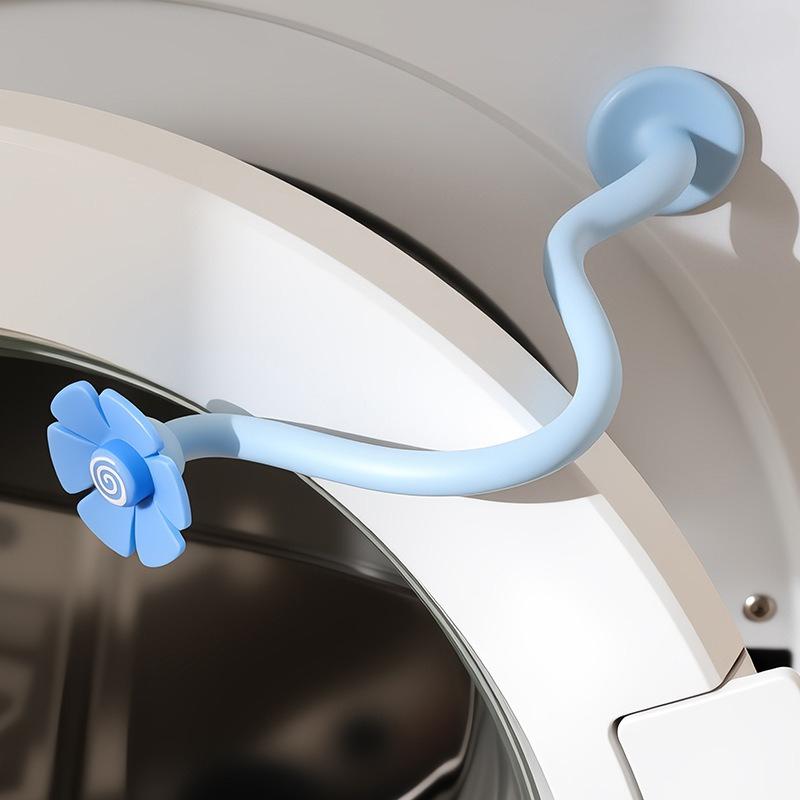 

Вентиляция барабанной стиральной машины, магнитный ограничитель с защелкой, защита от столкновений, наклейка для защиты от плесени и запаха, фиксатор упора передней дверцы океан синий