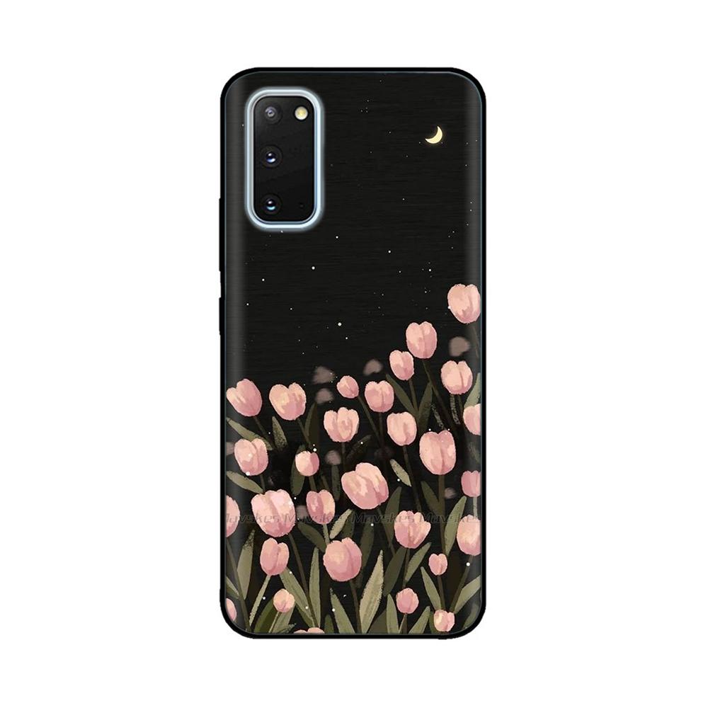 For Samsung Galaxy S20 Case Heart-Butterfly Phone Cover For Samsung S20 FE Liquid Silicone Fundas for Samsung S20 Ultra S 20