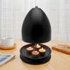Tea Light Oven Tealight Candle Heater Double-Walled Metal Radiator Candle Heater Hand Warmer For Home Study Office Living Room