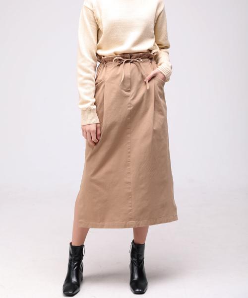 Hyumeongaelleoli Fatigue Skirt_Beige