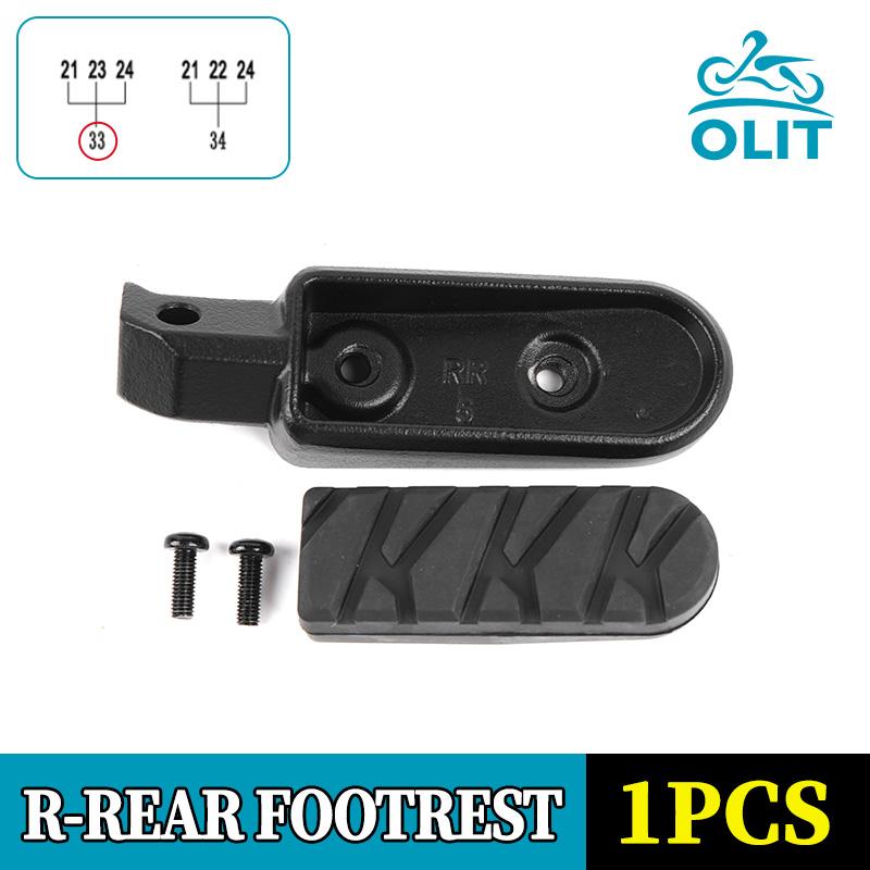 

For CFMOTO 450MT Left&Right Rear Footrest Pedals CF Moto 250CLC 700 800 MT 800MT-X Foot Pedal Original Parts Right