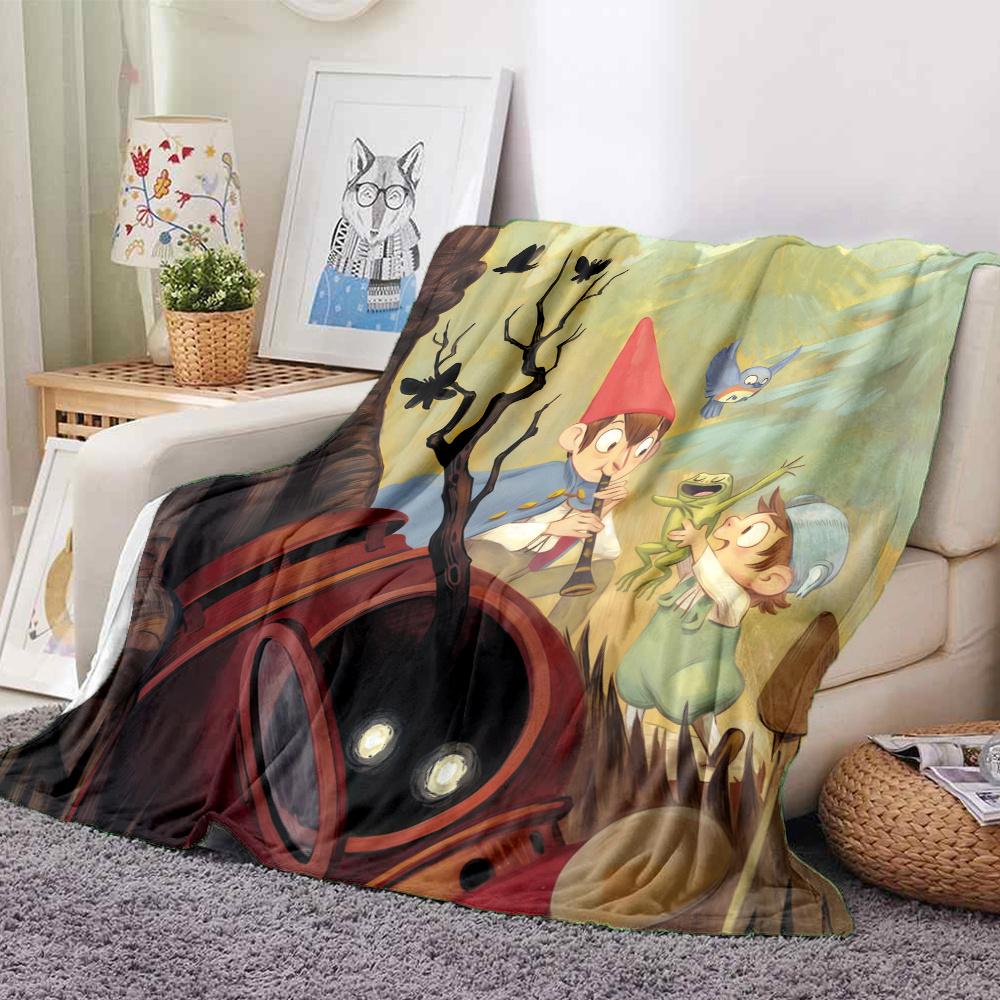 Over the Garden Wall Flannel Blanket, High quality Comfortable for All Seasons, Home Decor, Warmth and Comfort