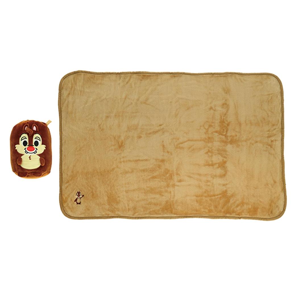 Marushin Disney Chip Dale Mascot Blanket with Drawstring 70cm H x 100cm Winter Product 2245029800 & Bag, Fluffy, Approx. W, Cute, Fluffy, Stylish,