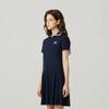 MARTINE GOLF Pique Jersey One-Piece_Navy