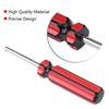 11PCS Screwdriver Style Tire Valve Core Tool Universal Valve Stem Remover  Automotive Tire Repair