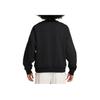Nike Logo Printed Loose Fit Long Sleeve Sweatshirt Men Sweatshirt Black FV7354-010