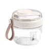 650ml Salad Containers Portable Overnight Oatmeal Cup Reusable Yogurt Cups  for Meal Prep