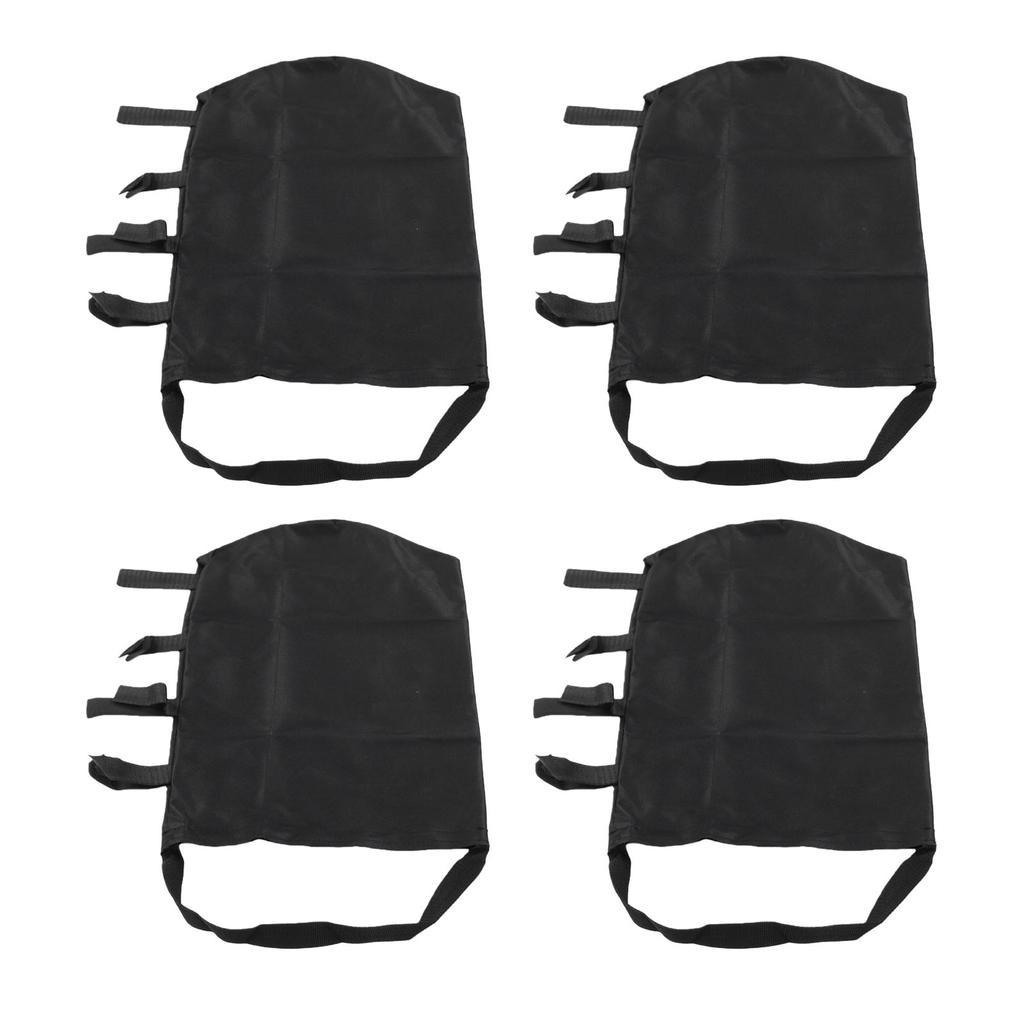 4 Pcs Canopy Weights Sand Bags Heavy Duty 600D Oxford Fabric Tent Leg Sand Bags Holds 35lbs Windproof for Outdoor