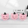 WTEMPO Foldable Creative Halloween Pumpkin Hollowed-out Gift Boxes DIY Party Favors Decor Treat Boxes Daily Presents Packaging Boxes