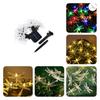 Stunning 20 Led Solar Powered Dragonfly And Butterfly String Lights For Garden Decor