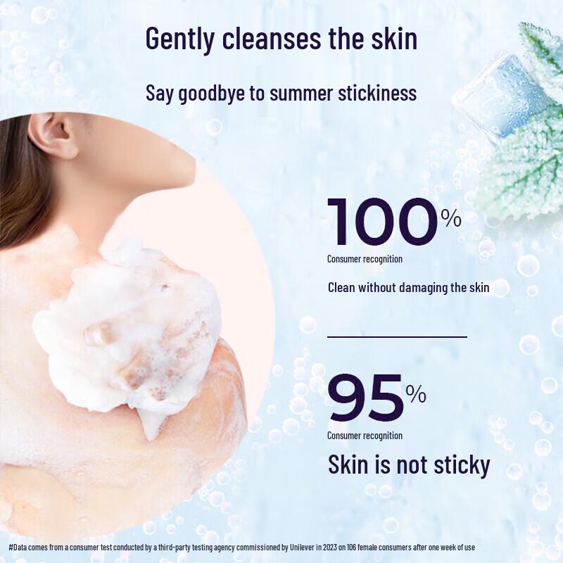 lux White Peach Scent Refreshing Shower Gel