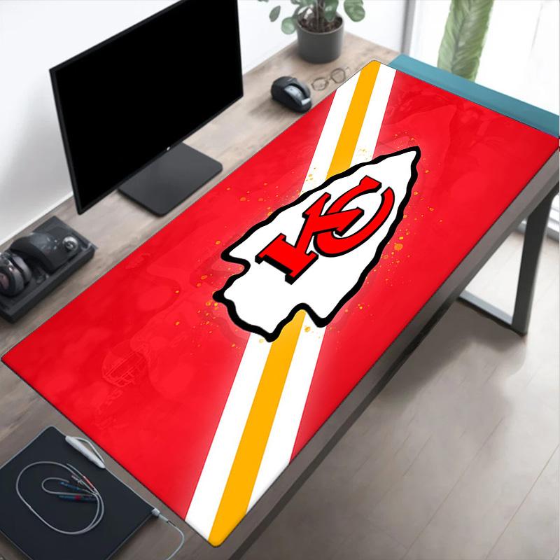 Kansas City Chiefs Logo Mouse pad Mouse pad, Gaming Mouse Pad, keyboard pad, Desk Decor for computer notebook Fan Gift Birthday Gift