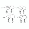 100pcs Stainless Steel Craft Earring Hooks Ear Wire DIY Jewelry Making Accessories Findings
