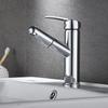 Single Handle Pull-out Bathroom Basin Faucet Hot and Cold Water Tap Countertop Installation Faucet Bathroom Accessories
