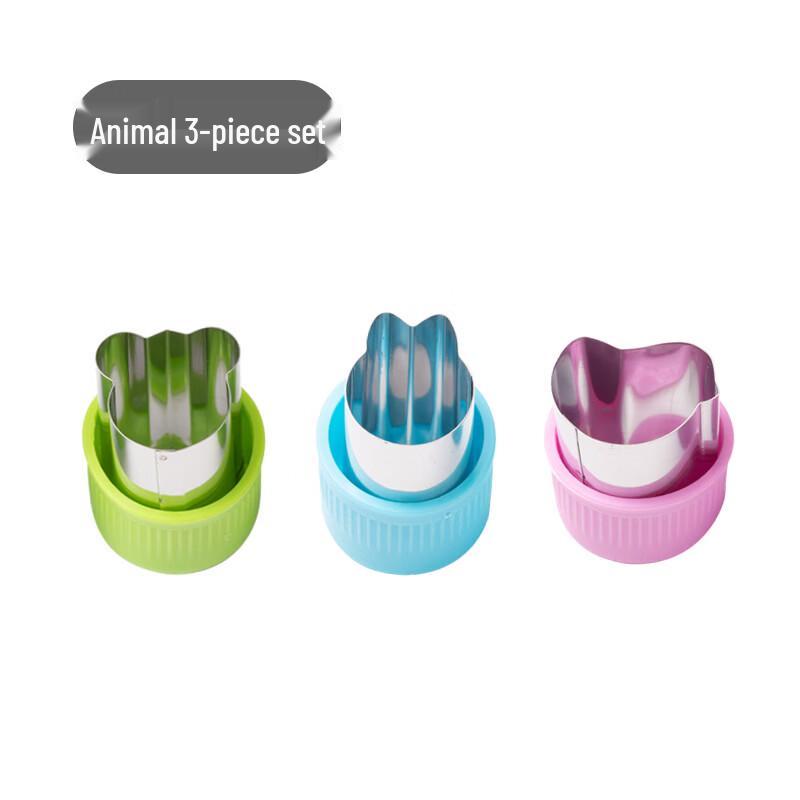 ZISIZ Stainless Steel Fruit & Vegetable Cutter Set
