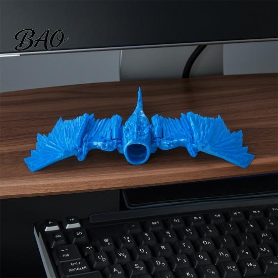 Fine Craftsmanship Toy 3D Printed Sea Eater Toy, Flexible Movable Joints Realistic Articulated Creature Deep Monster, Stress Relief Toys for