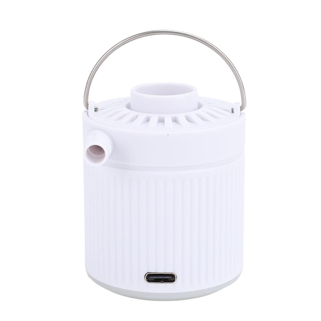 Mini Air Pump for Inflatables Quick Inflate Deflate Portable Mini Air Mattress Pump with LED Light for Pool Toys Sleeping Pads Swimming Rings