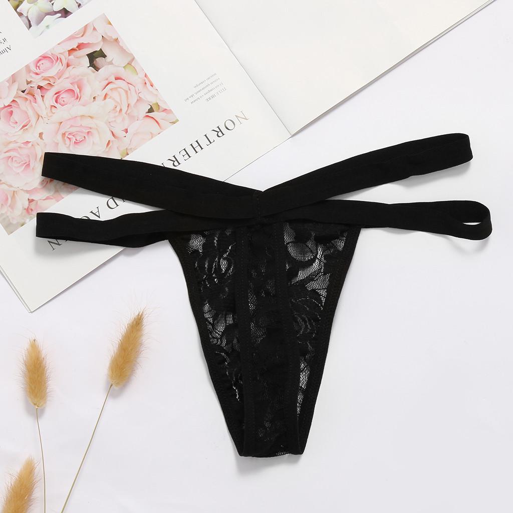 Kvinner Sexy Undertøy G-streng Mesh Briefs Undertøy Truser T-streng Thongs