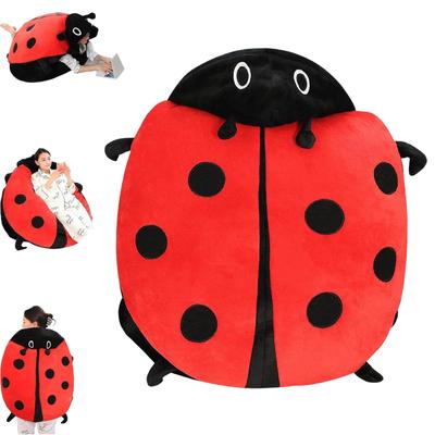 Wearable Pillow, Extra-large Plush Blanket Pillow, Cute And Detachable Warm Pillow, Suitable For Children.