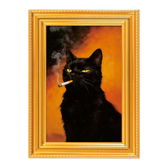 Wooden Photo Frame Refrigerator Magnet Animal Frame Fridge Magnet Home Office Whiteboard Decorative Accessories Humorous Gift