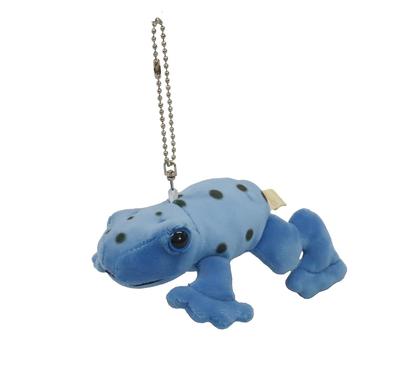 Take Off Keychain Cobalt Poison Dart Frog