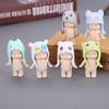 Cute Angel Baby Dolls Set: Set of 6 Cartoon Toys and Simulation Dolls - Ideal for Decorations and Gifts.