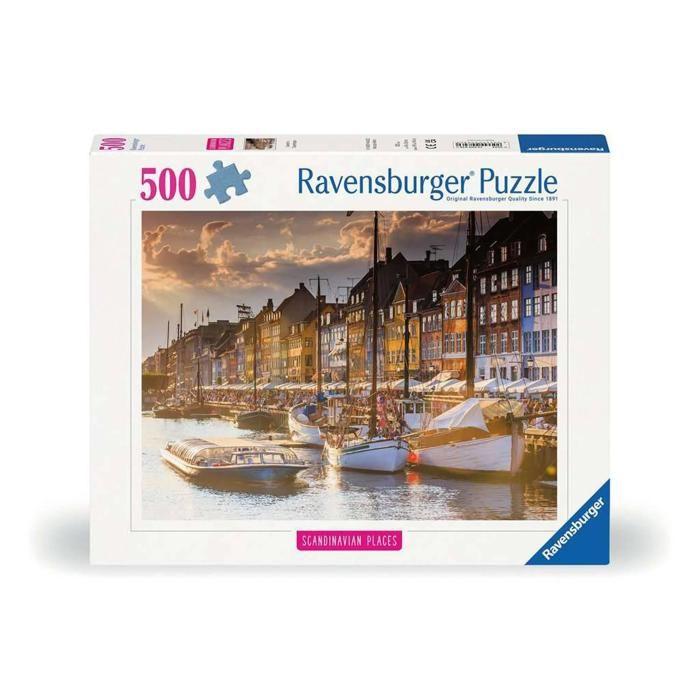 500p puzzle Couche de soleil