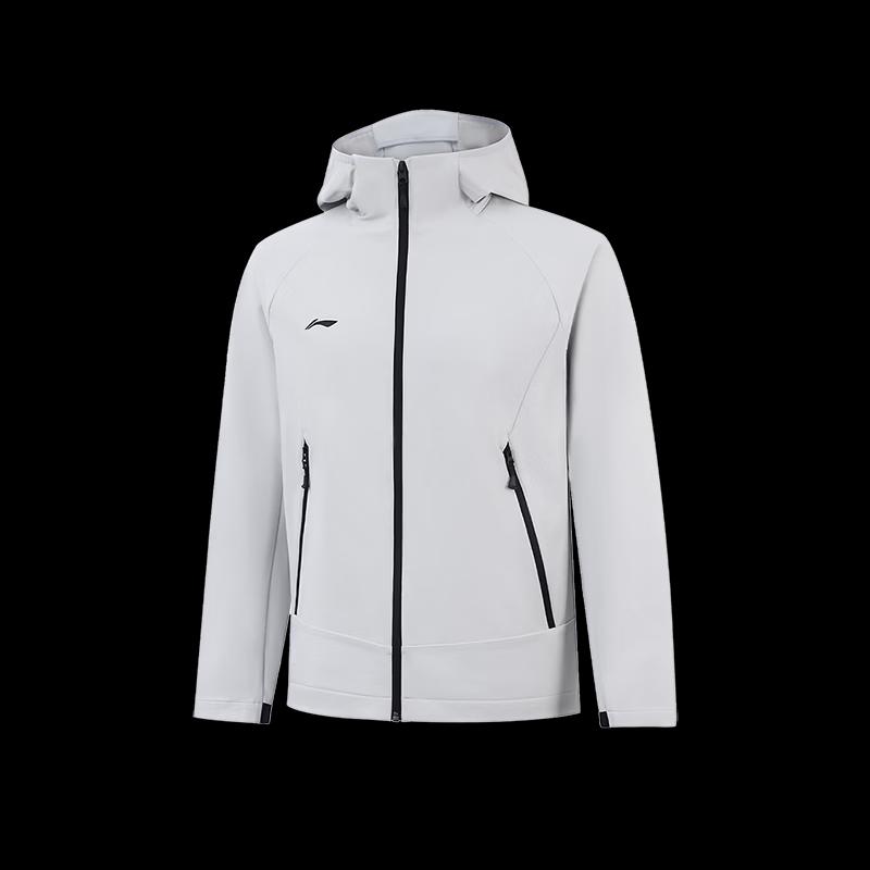 Li-Ning Men's Fashion Hooded Trench Coat DVF91