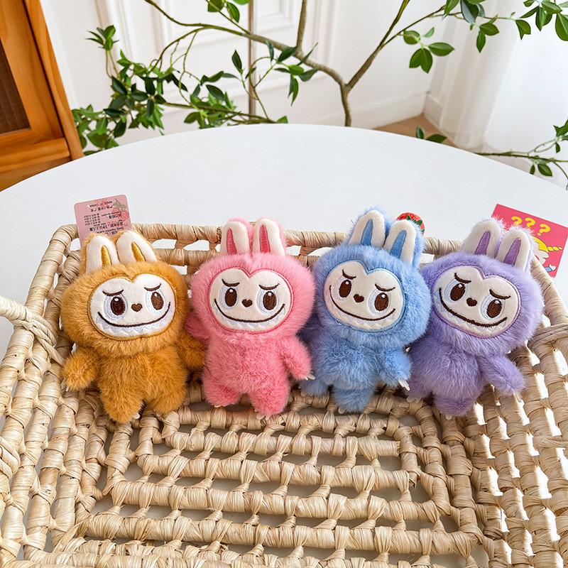 Bunny Cartoon Cute Plush Keychain Pp Cotton Filling Wedding Gifts Company Events