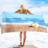 Shell Beach Towels Sand Free Bathroom Towel Soft Oversized Absorbent Dry Fast for Swimming Pool Towel