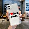 I Love My Boyfriend Girlfriend Couple Phone Case for iPhone 16 11 12 13 14 15 Pro Max Mini 7 8 Plus Paired Customized Soft Cover
