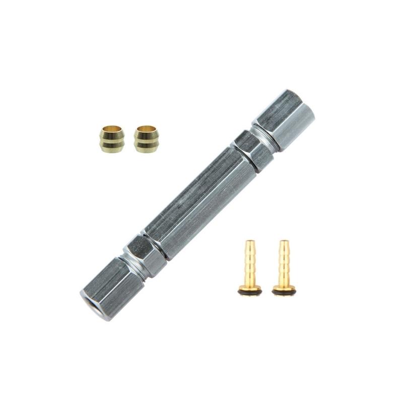 Light Weight Bike Disc Brake Hose Connector Kits Bidirectional Threaded Joint Bicycles Oil Tube Repair Tool For 5mm Hose