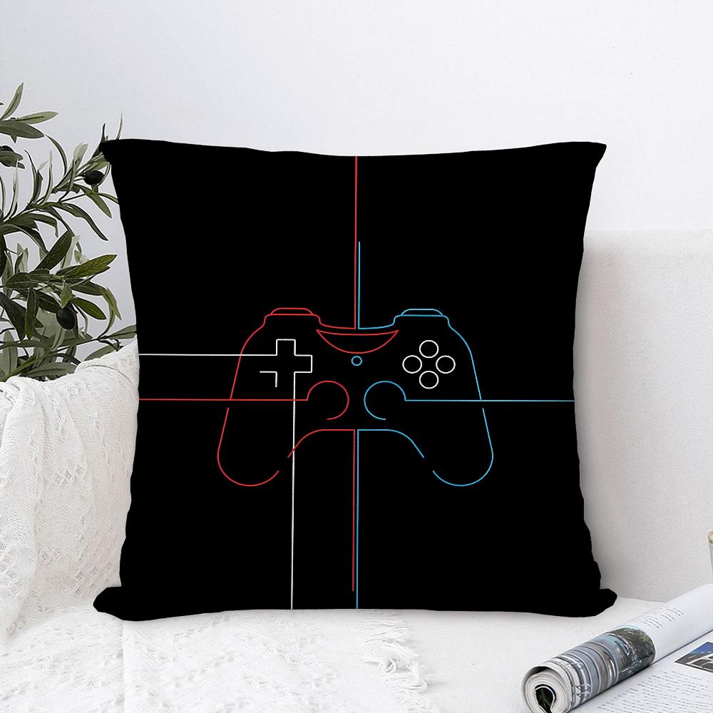Gamer Forever Pillow Case Plush Fabric Soft  Pillowcase Double Sided Print Cushion Cover Household Gifts
