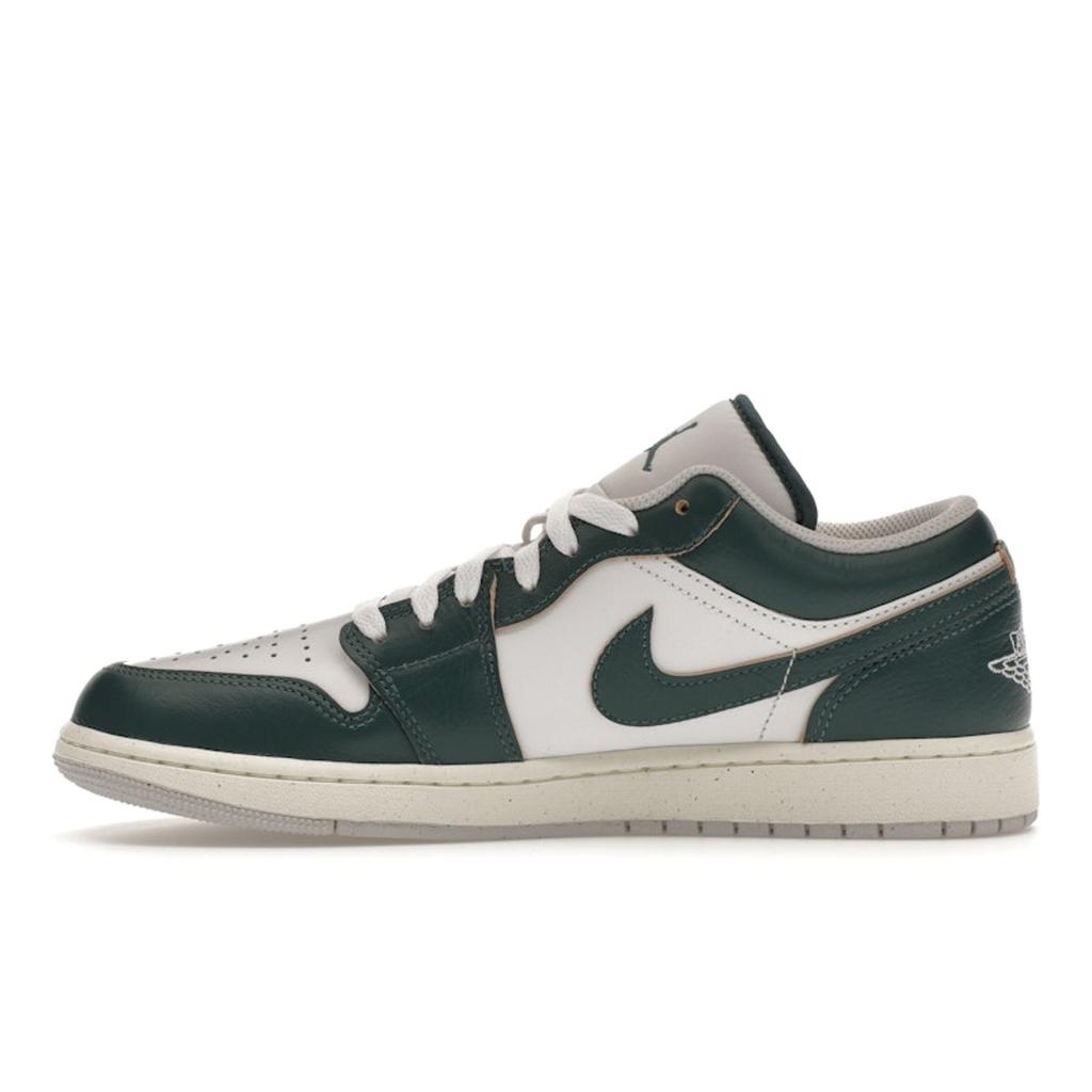Air Jordan 1 Low SE окисленные зеленые мужские кроссовки белый парус FQ7687-300