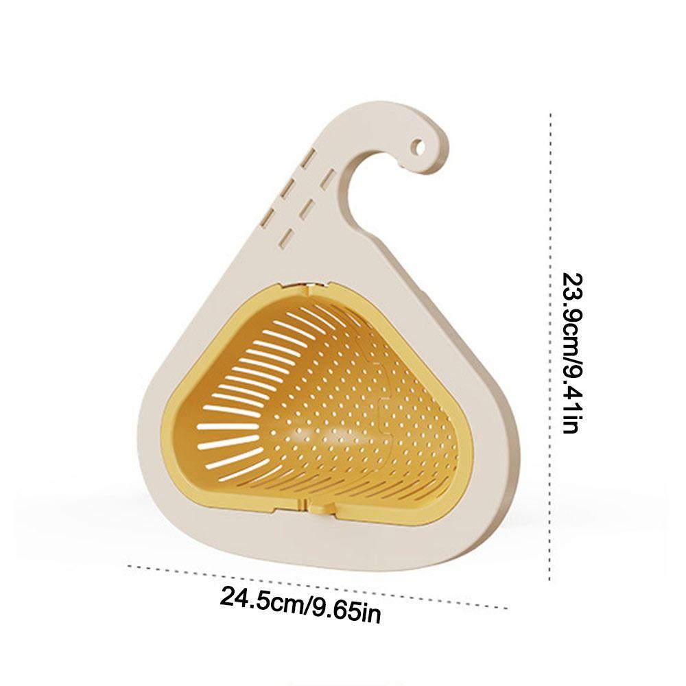 Press Dumping Waste Sink Hanging Drain Basket Separate Anti-leak Detachable Openable Bottom Cover Kitchen Sink Filter Strainer