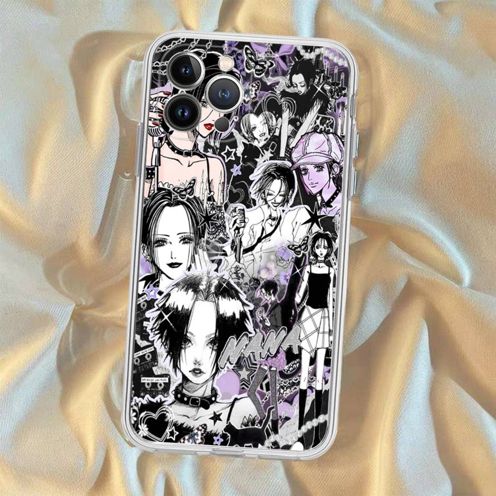 Anime NANA Phone Case For IPhone 16 15 14 11 12 13 Mini Pro XS Max Cover 6 7 8 Plus X Funda Shell