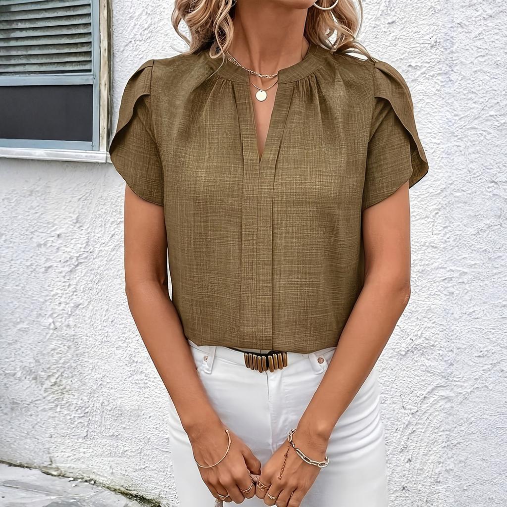 Women's Summer Fashionable Color V Neck Sleeveless Casual Thick Needle Sweater Vest Top