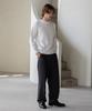 Dekkoloso Mode Herashi Round Knit [White]