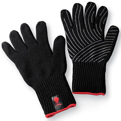 Weber Premium Gloves, Mitts, for Barbecues, Stoves, and Grills (Sizes: S/M) [Official Japanese Product with 2-Year Warranty] 6669