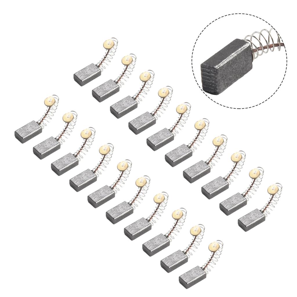 New Practical Useful Motor Carbon Brush Carbon Brushes Electric Tool Kit Replacement Angle Grinder Easy Replace