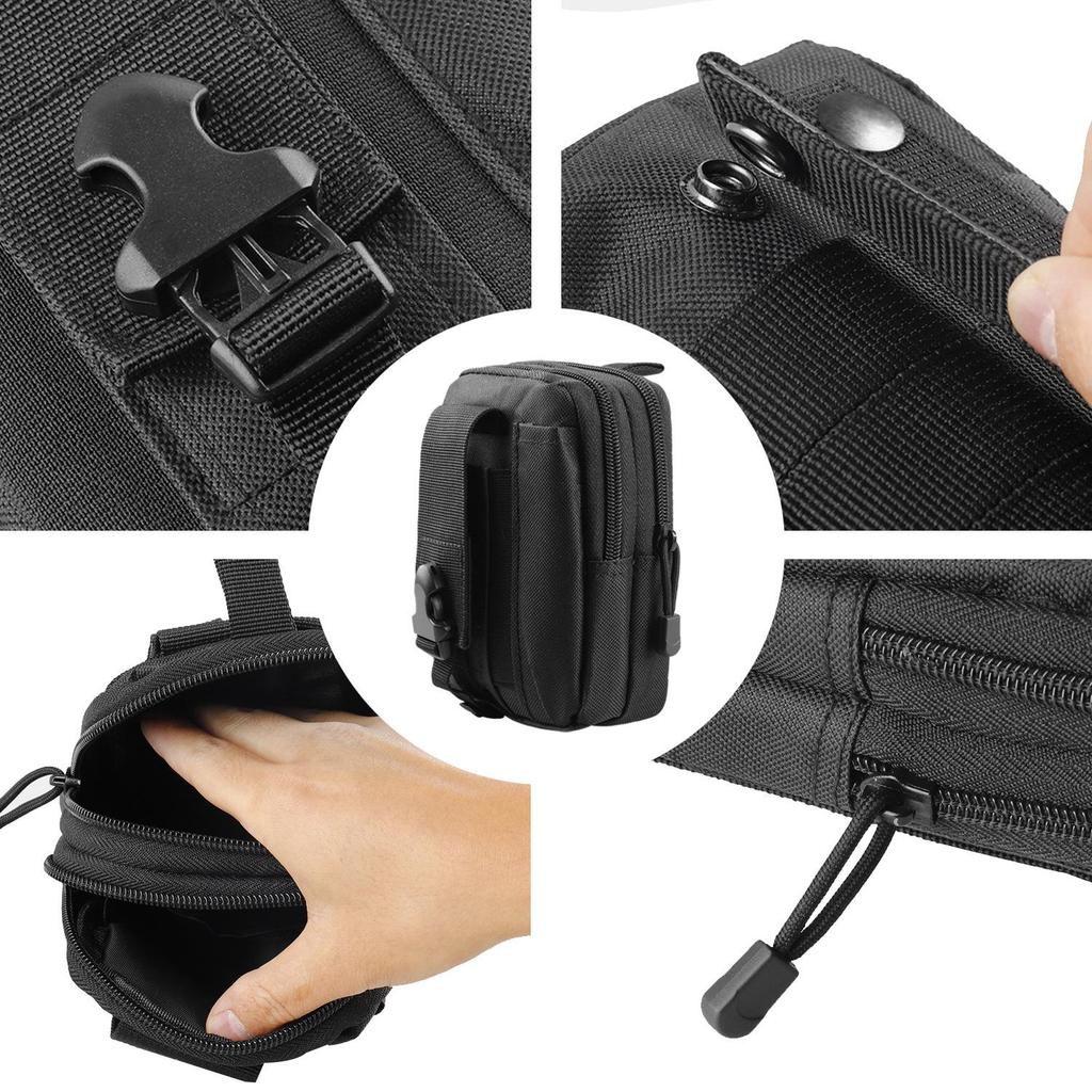 Taktische Molle Hüfttasche - Multifunktionaler Outdoor-Sport & Handyhalter