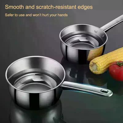 Edelstahl Wasser Schöpfkelle Pfanne Topf Verdickend Antihaft Suppenkelle Mit Griff Oder Plastiklöffel Haushaltsküchen Kochutensilien