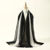 New Metal Bead Chain Gradient Chiffon Hijab Scarf For Woman Muslim Hijabs Fashion Shawl Wraps Islamic Turban Female Headscarf