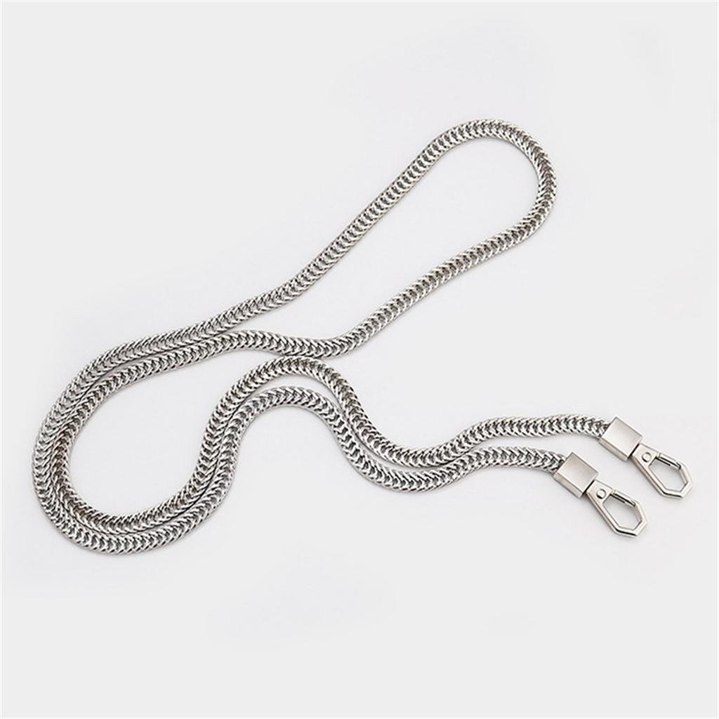 Snake Bone Chain Gold/Silver/Black Bag Strap Replacement Metal Shoulder Straps