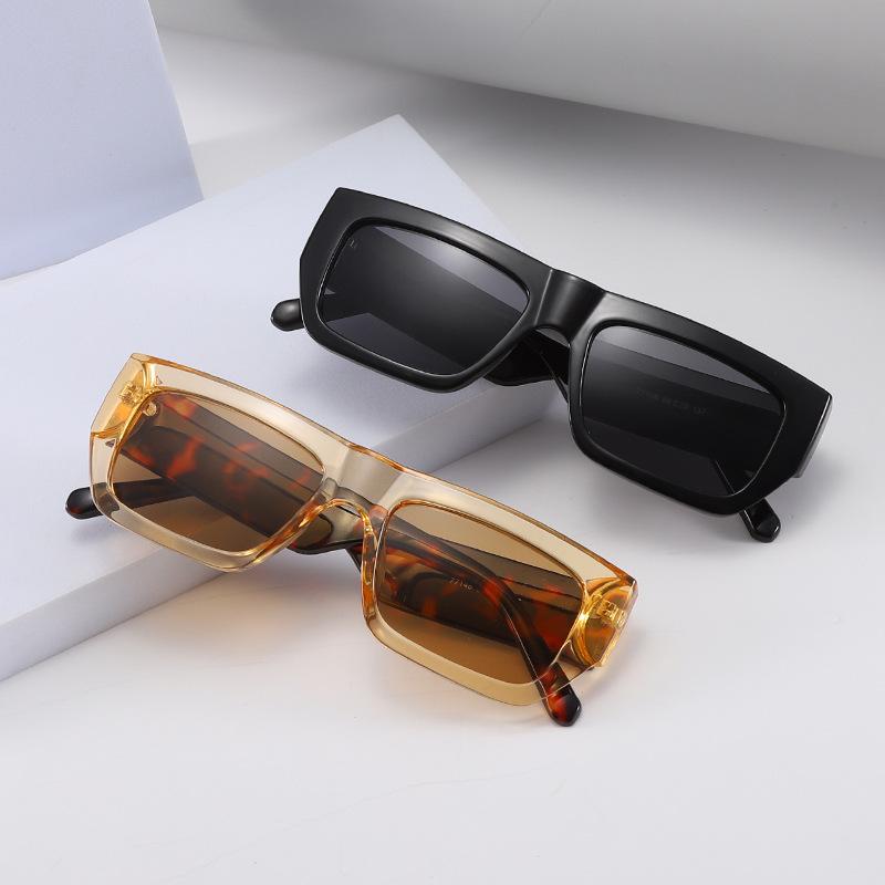 Women's Wide-leg Sunglasses, European and American Style, Men's Retro Sunglasses, Sun Protection and UV Protection Glasses