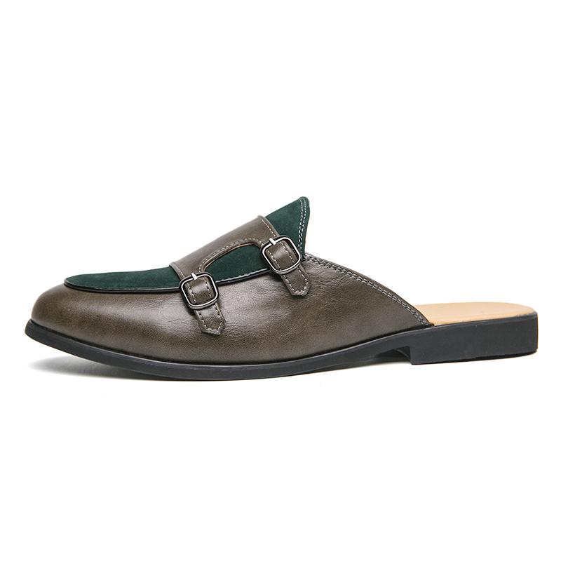 Fashion New Casual Leather Shoes For Men Summer Slip On Loafers Men British Style Leather Shoes Male Comfy Flat Loafers Men Good Quality