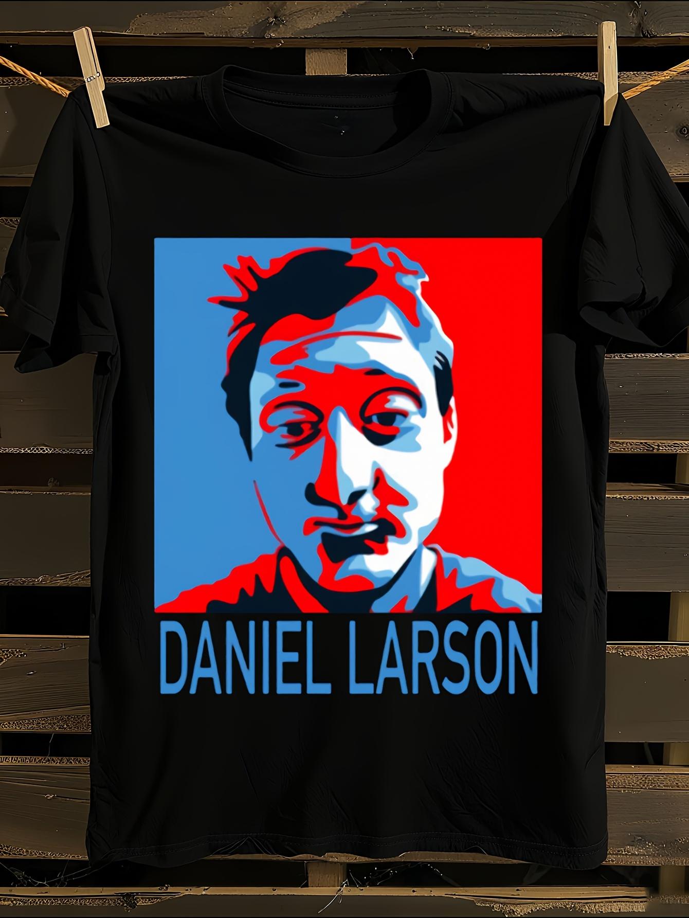 Vintage Tshirt Vintage Retro Daniel Larson President Grap... M