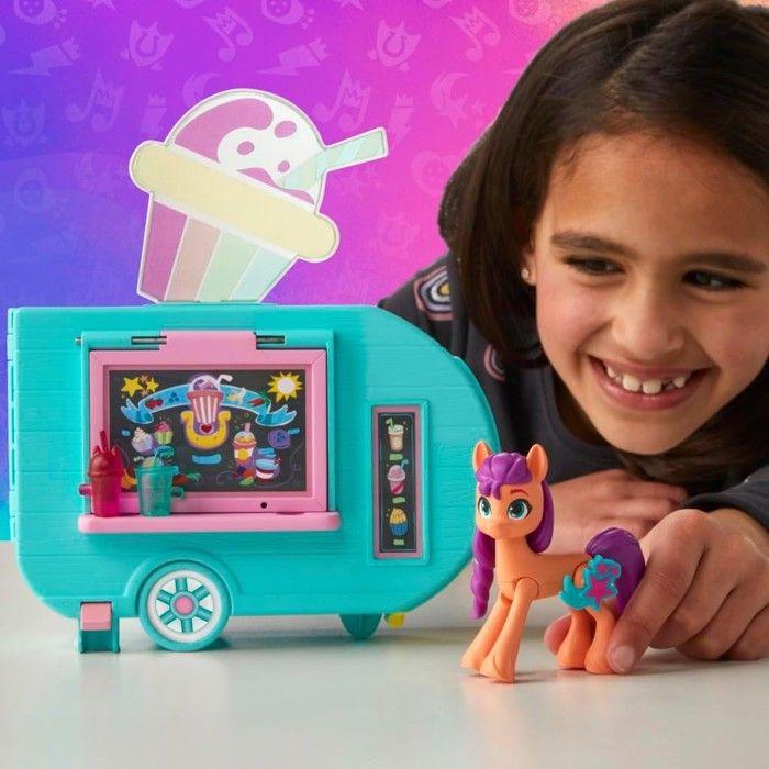 Camion Smoothie - My Little Pony - Sunny Starscout - Multicolore - 15 Accessoires - 5 Ans Et Plus