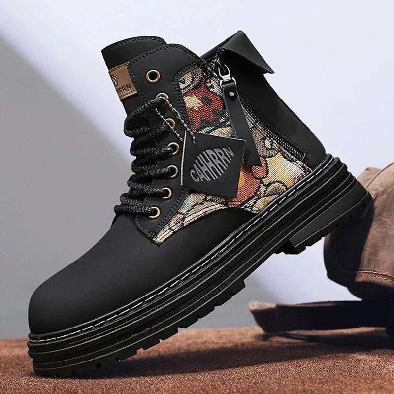 Модные рабочие ботинки для мужчин — фото 3