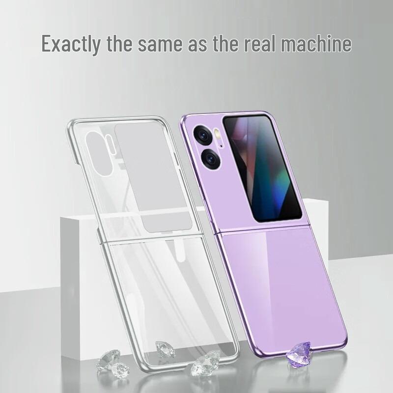 

OPPO Find N3 Flip Ultra-Thin Transparent Case with Lens & Screen Protection OPPO Find N3 Flip
